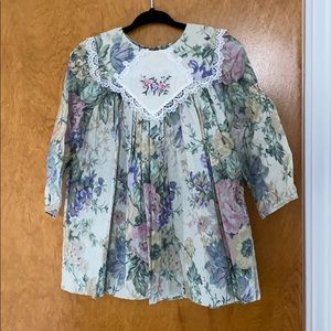 Vintage children’s floral dress